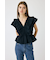 SHIRRING RUFFLE PEPLUM トップス
