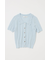 POINTELLE KNIT H／S シャツ