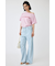 EASY WAIST LIGHT ストレートデニム
