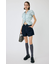 DENIM タック ショーツ