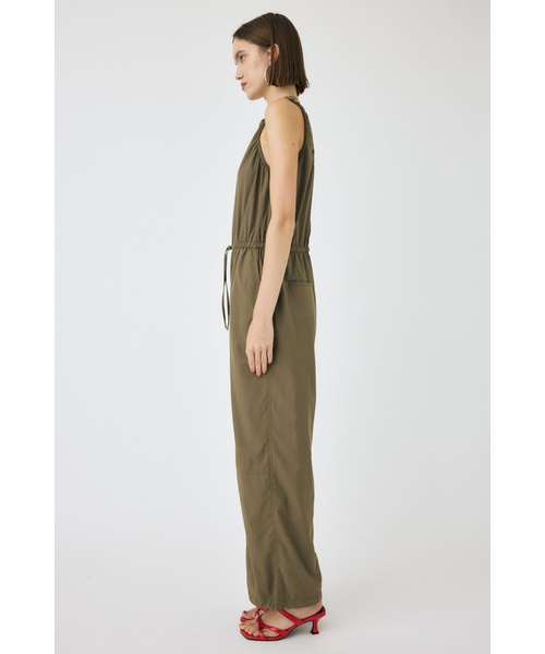 NYLON GATHER ジャンプスーツ｜マウジーの通販｜&mall（アンドモール