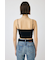 【ViVi掲載】SQUARE NECK PLAIN キャミソール