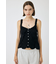 BUTTON UP SMOCKING キャミ