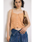 BUTTON UP SMOCKING キャミ