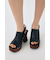 【ViVi掲載】PLATFORM WOOD サンダル