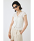RUFFLE LACE ノースリーブトップス