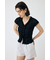 RUFFLE LACE ノースリーブトップス