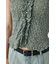 RUFFLE LACE ノースリーブトップス