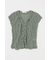 RUFFLE LACE ノースリーブトップス