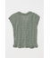 RUFFLE LACE ノースリーブトップス