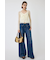 LACE TRIM RIB キャミソール