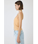 LACE TRIM RIB キャミソール