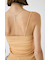 LACE TRIM RIB キャミソール