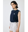 TINY LETTER SLEEVELESS トップス