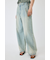 PIN TUCK COCOON STRAIGHT