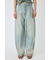 PIN TUCK COCOON STRAIGHT