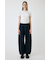 PIN TUCK COCOON STRAIGHT