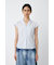 MICRO SLEEVE SHIRT ブラウス