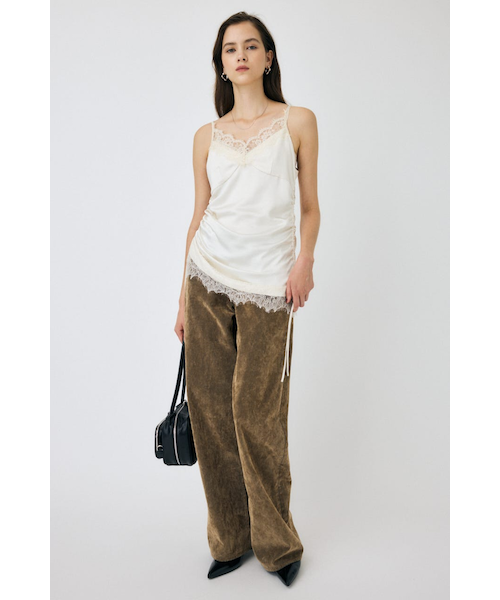 ViVi掲載】LACE TRIM CAMI ドレス｜マウジーの通販｜&mall（アンド