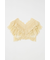 LACE FRILLS トップス