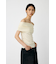 SHEER OFF SHOULDER トップス