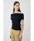 SHEER OFF SHOULDER トップス