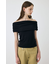 SHEER OFF SHOULDER トップス