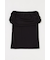 SHEER OFF SHOULDER トップス