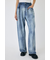 TUCKED WAIST LOOSE ストレートデニム