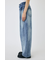 TUCKED WAIST LOOSE ストレートデニム