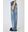 TUCKED WAIST LOOSE ストレートデニム