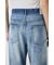 TUCKED WAIST LOOSE ストレートデニム
