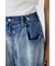 TUCKED WAIST LOOSE ストレートデニム