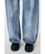 TUCKED WAIST LOOSE ストレートデニム