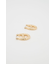 OVAL ROPE HOOP イヤリング