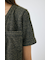 BOUCLE TWEED ハーフスリーブカーディガン