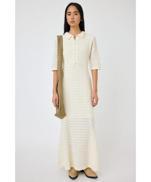 MOUSSY MERMAID H/S LACE ドレス MOUSSY | MERMAID H/S レースドレス (ワンピース(ロング