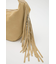 SLOUCHY FRINGE トートバッグ