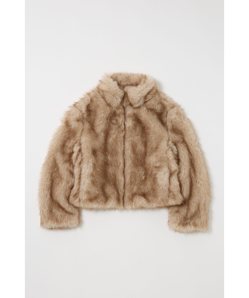 F／FUR STAND COLLAR ジャケット｜マウジーの通販｜&mall