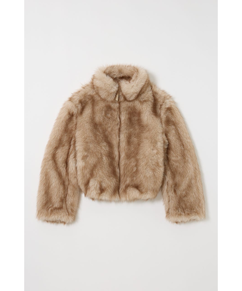 F／FUR STAND COLLAR ジャケット｜マウジーの通販｜&mall