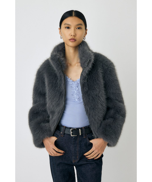 先行予約特典対象商品】F／FUR STAND COLLAR ジャケット