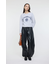 F／LEATHER JOGGER パンツ