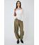 F／LEATHER JOGGER パンツ