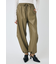 F／LEATHER JOGGER パンツ