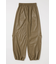 F／LEATHER JOGGER パンツ