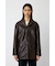 F／LEATHER 70s HALF コート