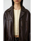 F／LEATHER 70s HALF コート