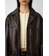 F／LEATHER 70s HALF コート