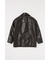 F／LEATHER 70s HALF コート