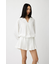 PLEATED SHIRT MINI ドレス